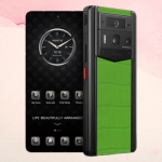 METAVERTU 2 ALLIGATOR SKIN WEB3 AI PHONE - GREEN